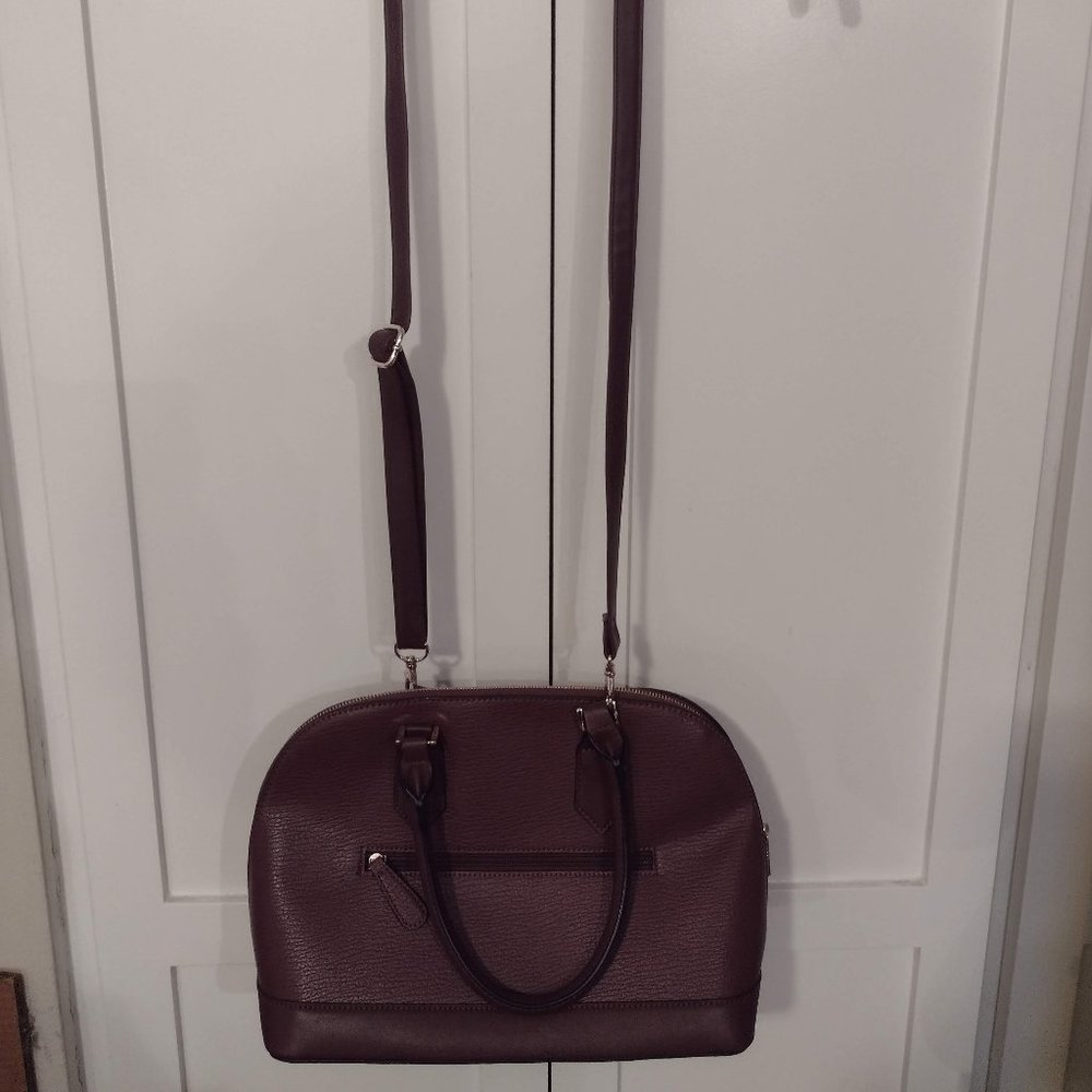 Mossimo Large Crossbody Bag in Burgundy